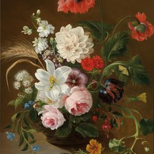 Схема вышивки «kytička»