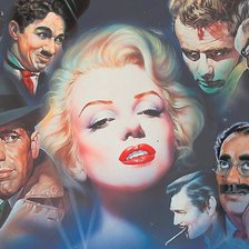 Схема вышивки «Мэрилин и её друзья»