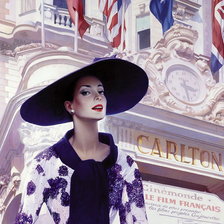 Оригинал схемы вышивки «Девушка» (№1791023)