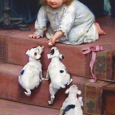 Схема вышивки «весёлая банда»