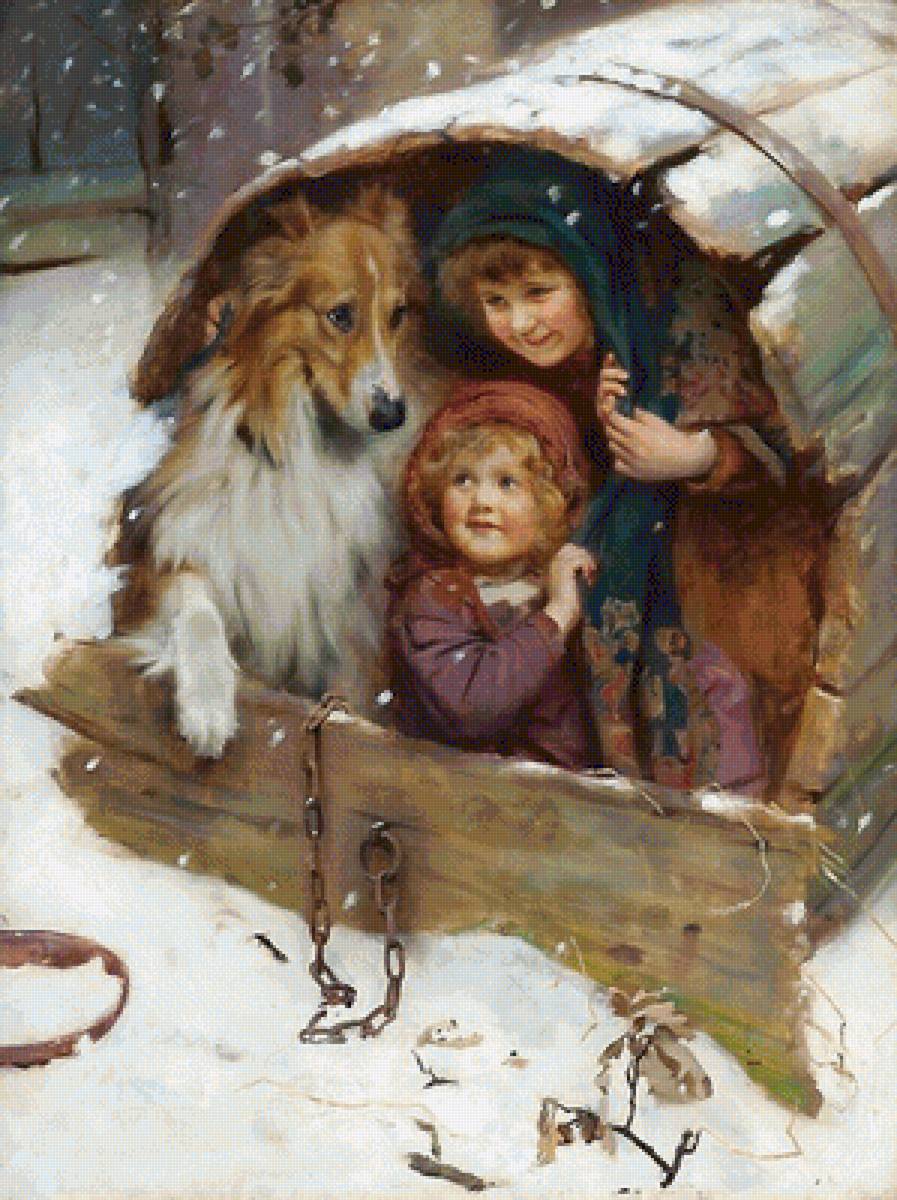 вместе теплее - картина - предпросмотр