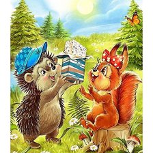 Схема вышивки «Детская»