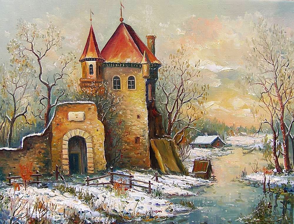 Пейзаж. - пейзаж, живопись. - оригинал