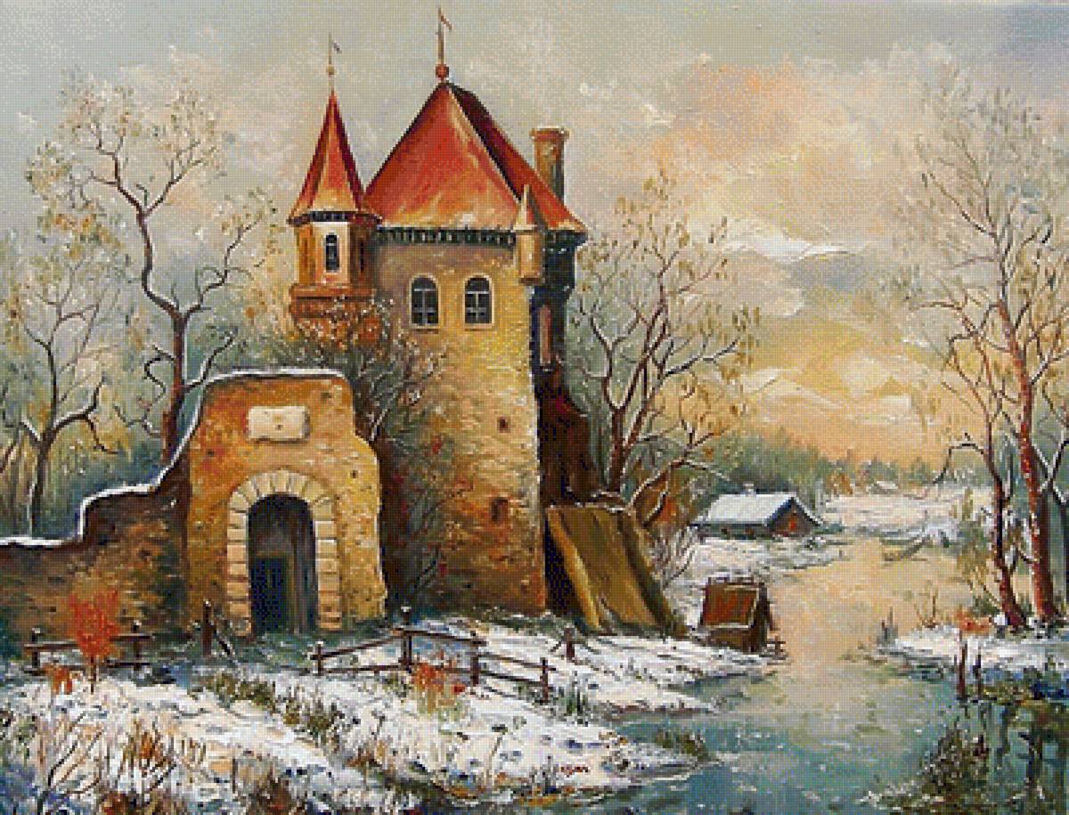 Пейзаж. - пейзаж, живопись. - предпросмотр