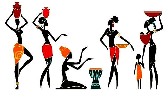 Африка 4 - африка, женщины - оригинал