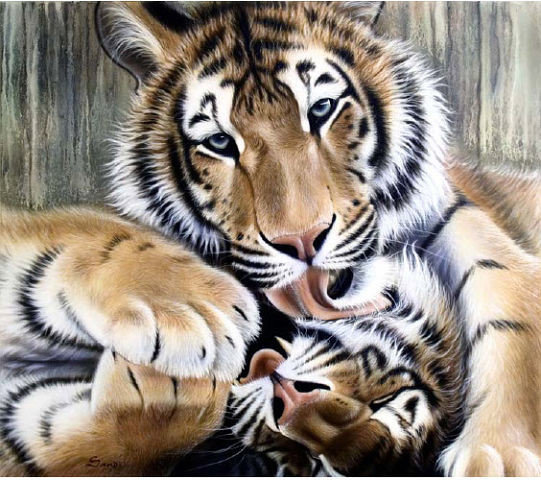 №1794347 - тигры - оригинал