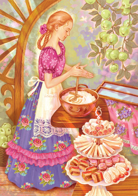 лето - девушка - оригинал