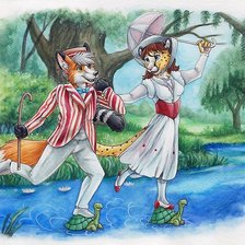 Схема вышивки «Свидание»