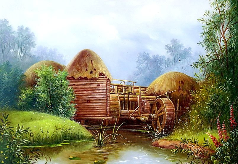 Пейзаж. - пейзаж, живопись. - оригинал