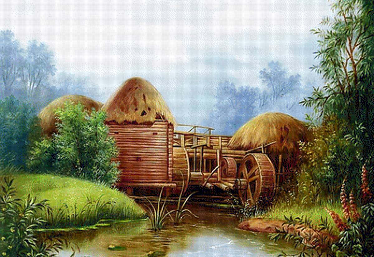 Пейзаж. - живопись., пейзаж - предпросмотр