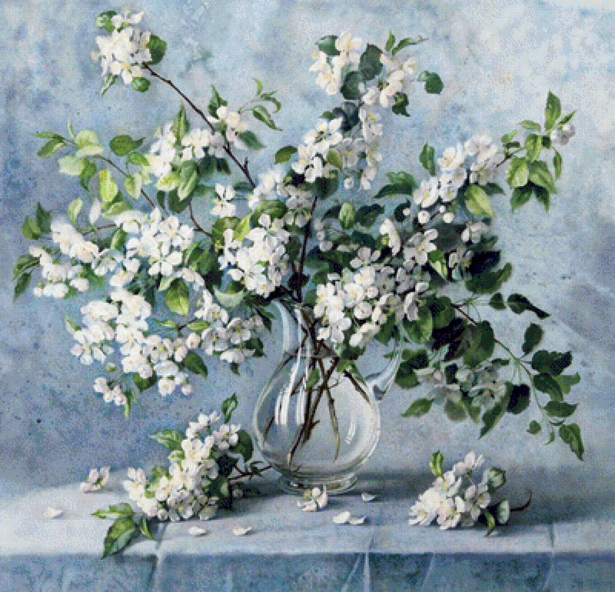 ЦВЕТОЧНЫЙ  НАТЮРМОРТ - цветочный натюрморт - предпросмотр