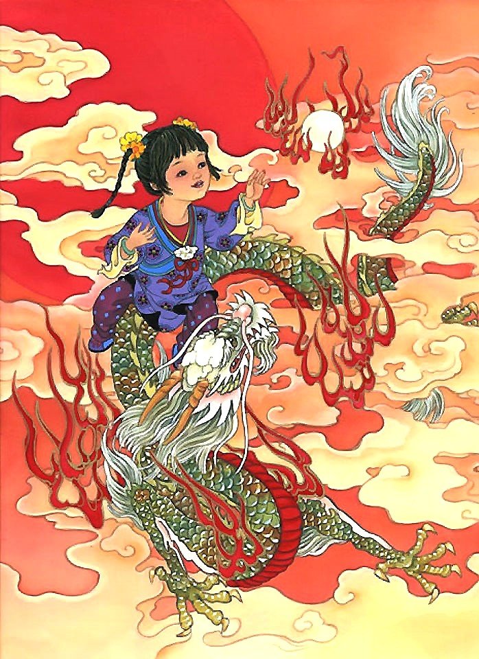 зодиак для детей. год дракона. - гороскоп - оригинал