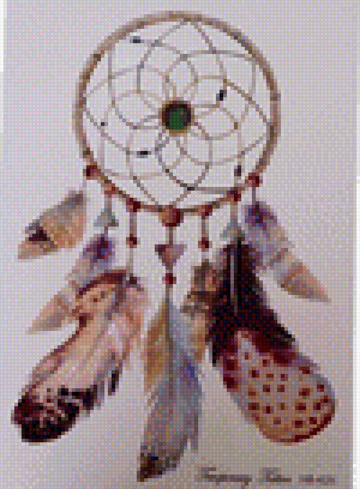 Ловец снов - ловец снов, амулет - предпросмотр