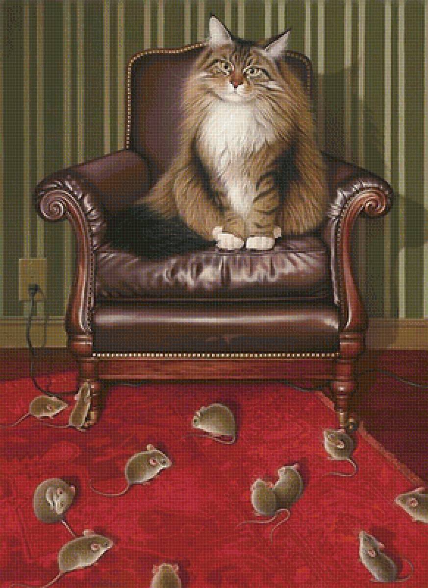 кот и мыши - мыши, кот - предпросмотр