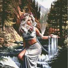 Каскад - фея, дух, девушка - оригинал