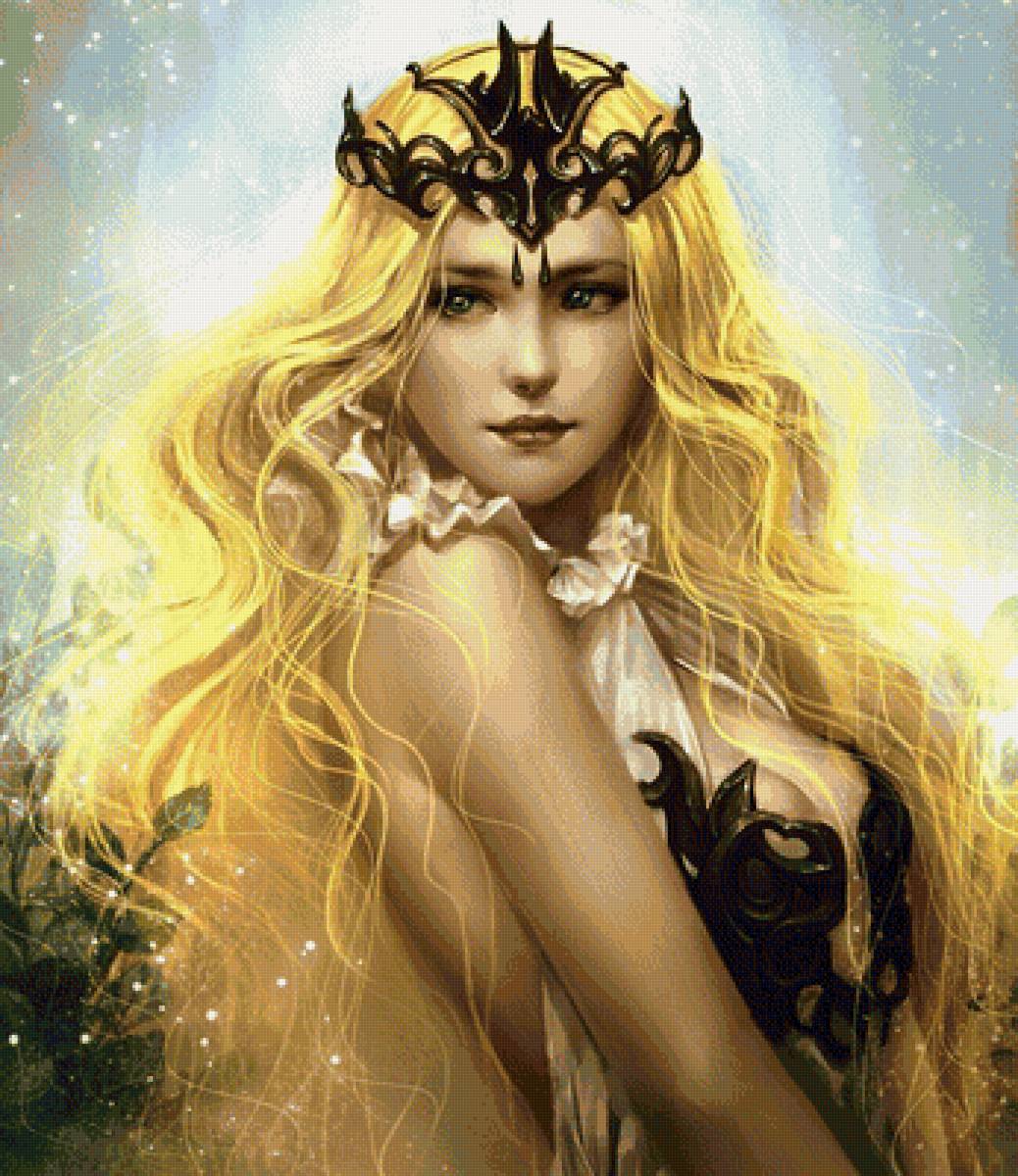 ЛЕСНАЯ КОРОЛЕВА - лес, корона, королева - предпросмотр