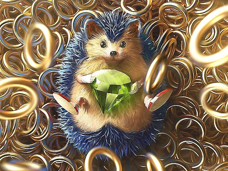 ёжик - ежик - оригинал