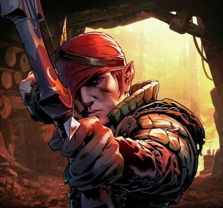 Йорвет, командир скоя’таэлей. - ведьмак, йорвет, эльфы, скоя’таэли - оригинал