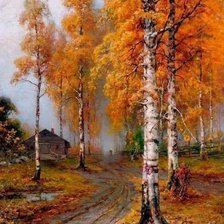 Схема вышивки «Осень»