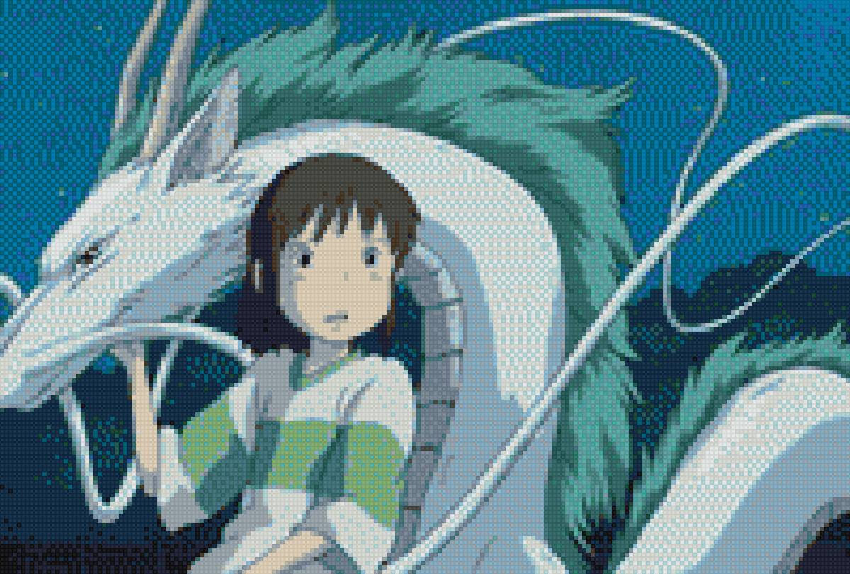 Унесённые призраками - аниме, хаяо миозаки - предпросмотр