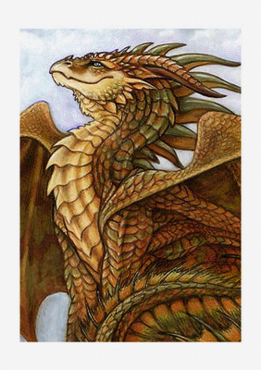 Дракон - дракон, фэнтези - предпросмотр