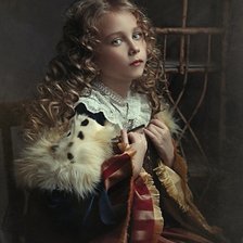 Схема вышивки «Девочка»