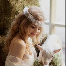 Девочка с козочкой