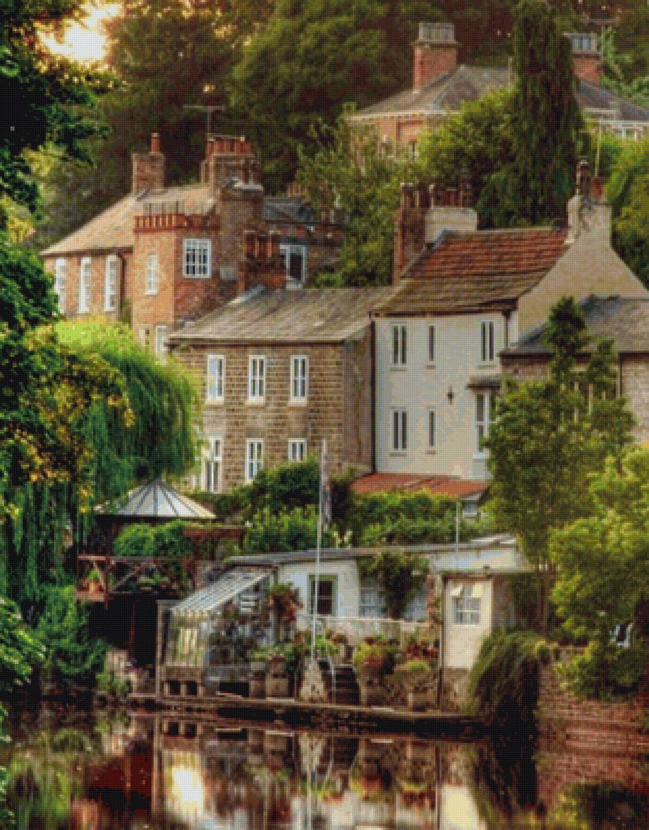 Живописный уголок - картина - предпросмотр