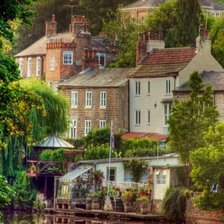 Схема вышивки «Живописный уголок»