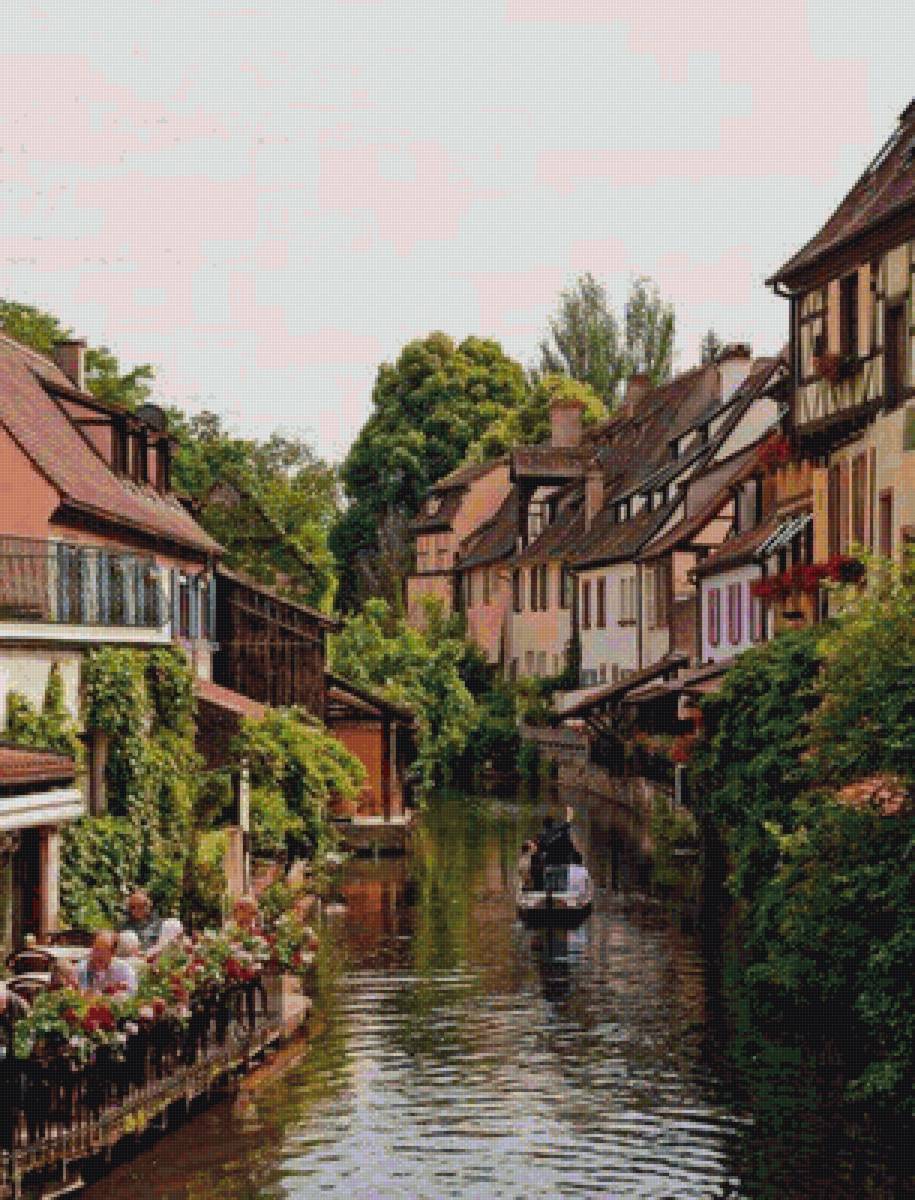 Живописный уголок - картина - предпросмотр