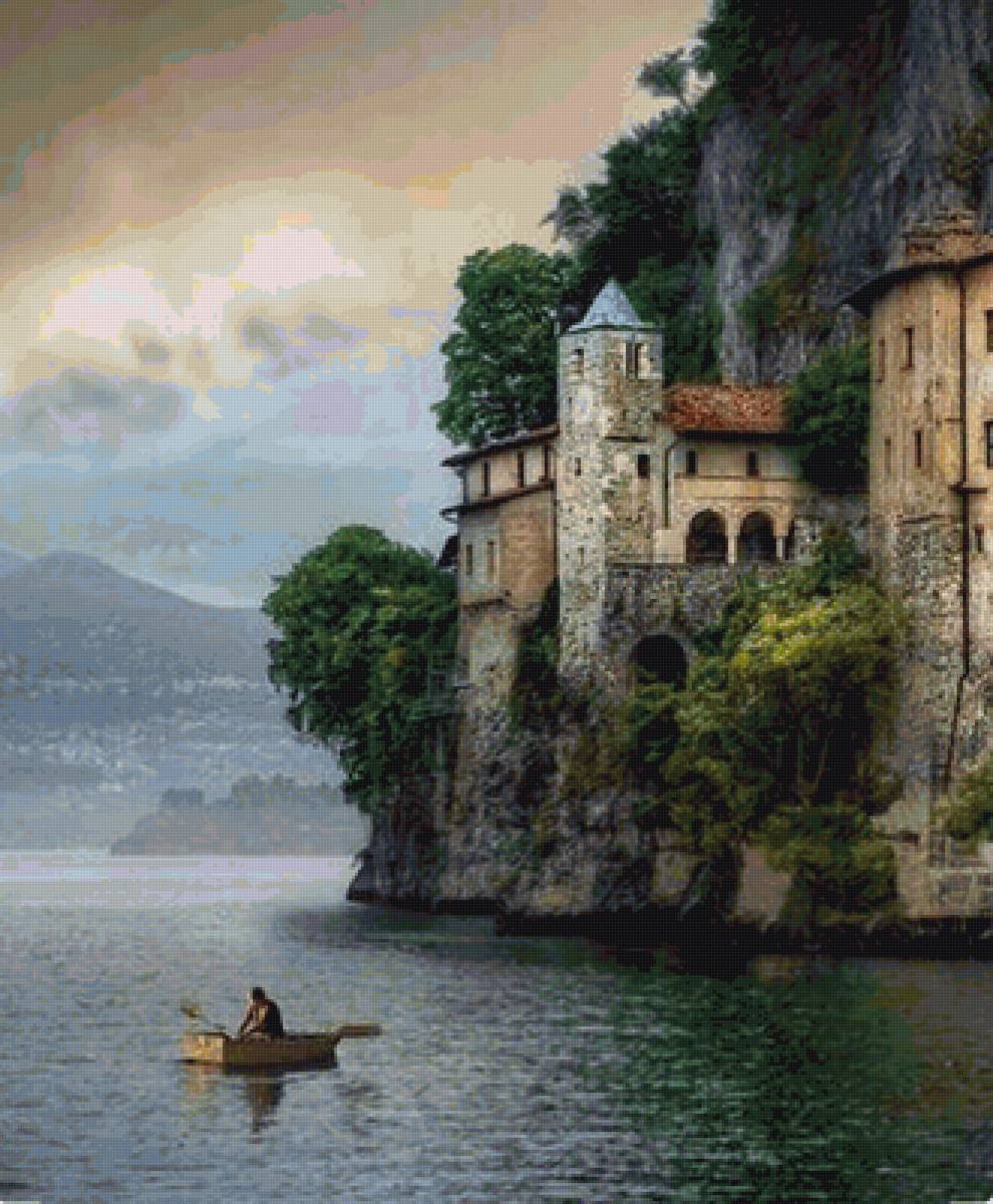 Дивный вечер - картина - предпросмотр