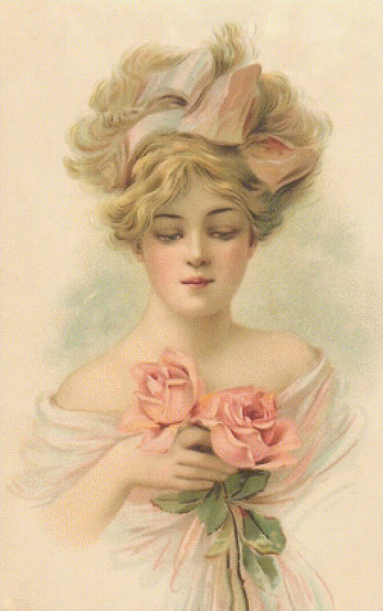 ретро открытка - предпросмотр