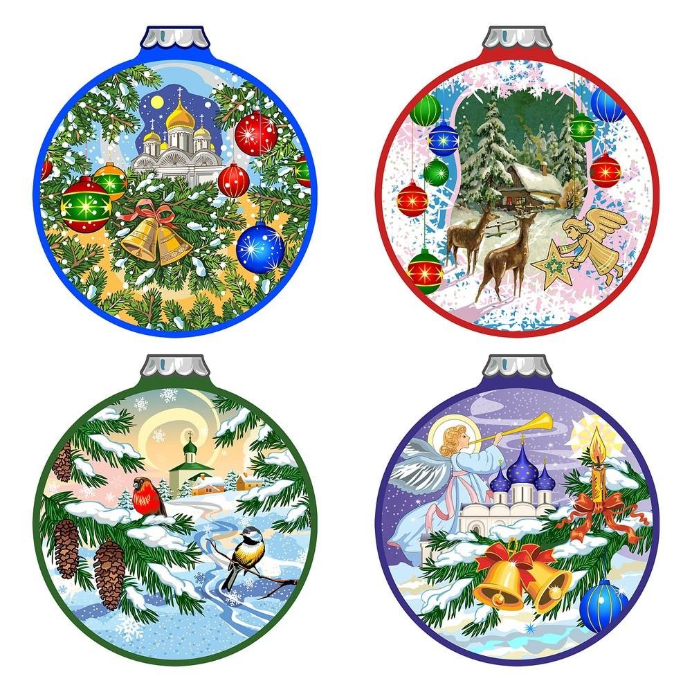 новогодные шарики - оригинал