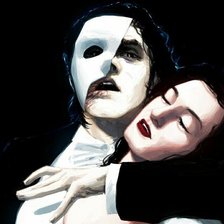 Схема вышивки «Призрак оперы»