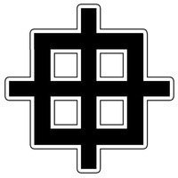 Крест для свитера