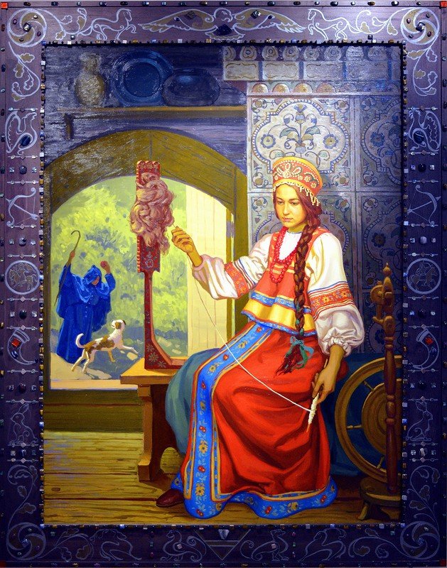 сказка - пряха - оригинал