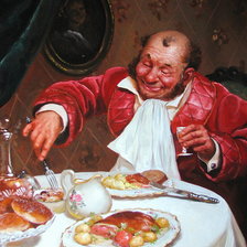 Схема вышивки «барин»