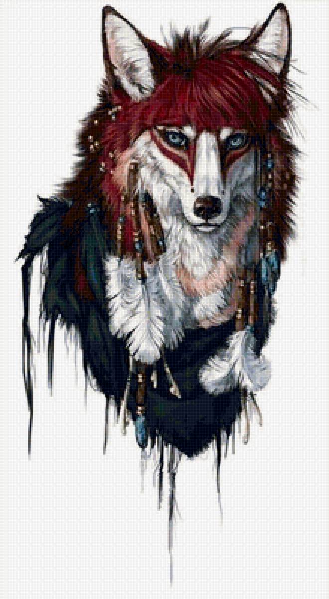 Вождь - лис, животные - предпросмотр