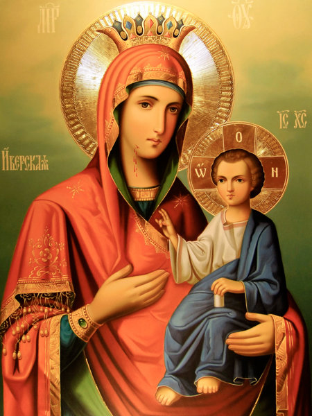 иверская икона БМ - религия - оригинал