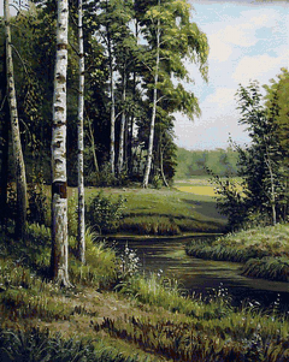 №1805099 - лес, пейзаж лето, природа - предпросмотр