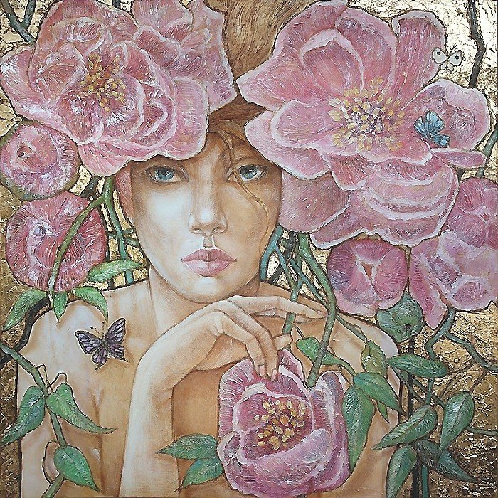 Девушка - оригинал