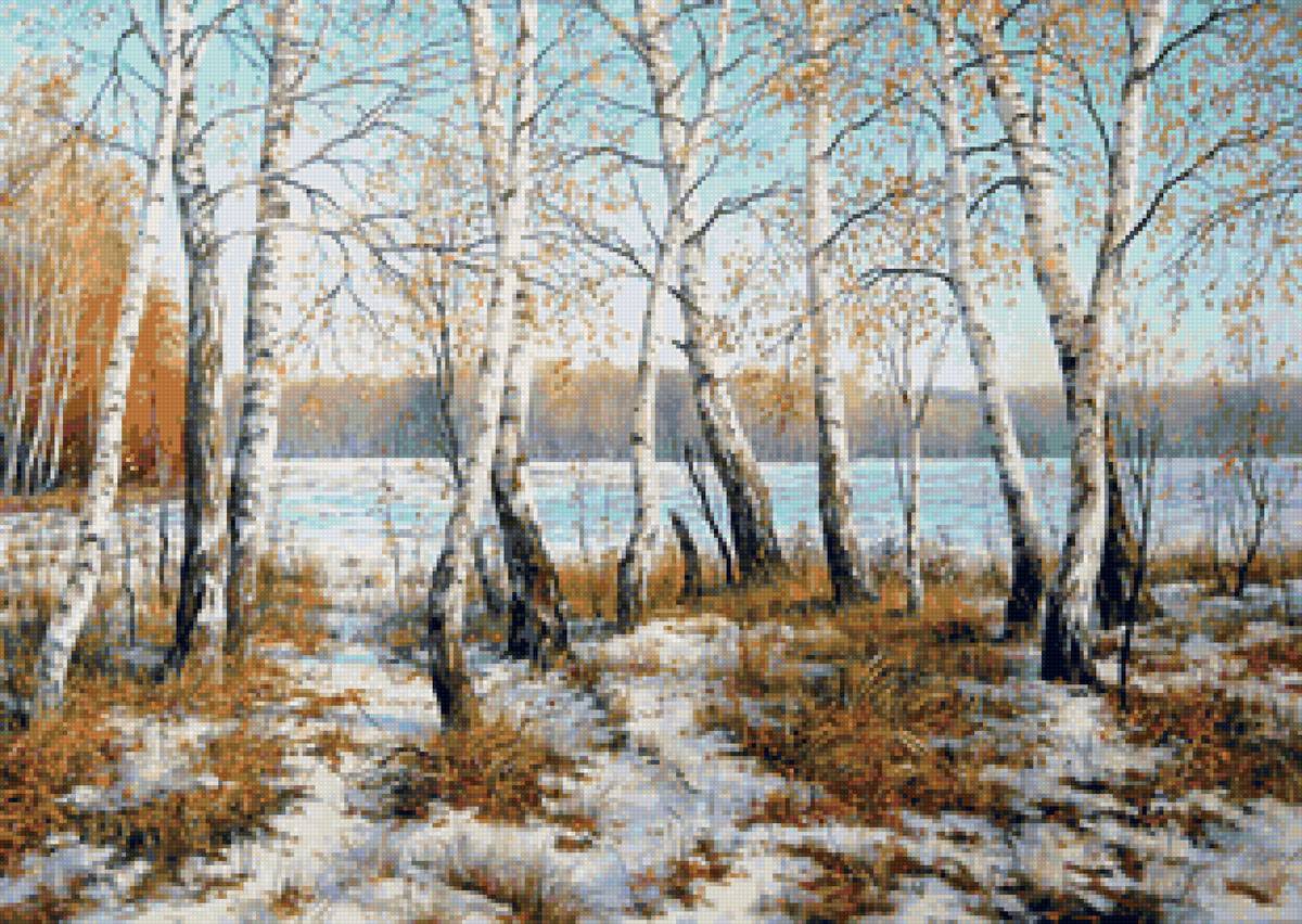 №1805776 - снег, лес, природа, пейзаж зима, осень - предпросмотр