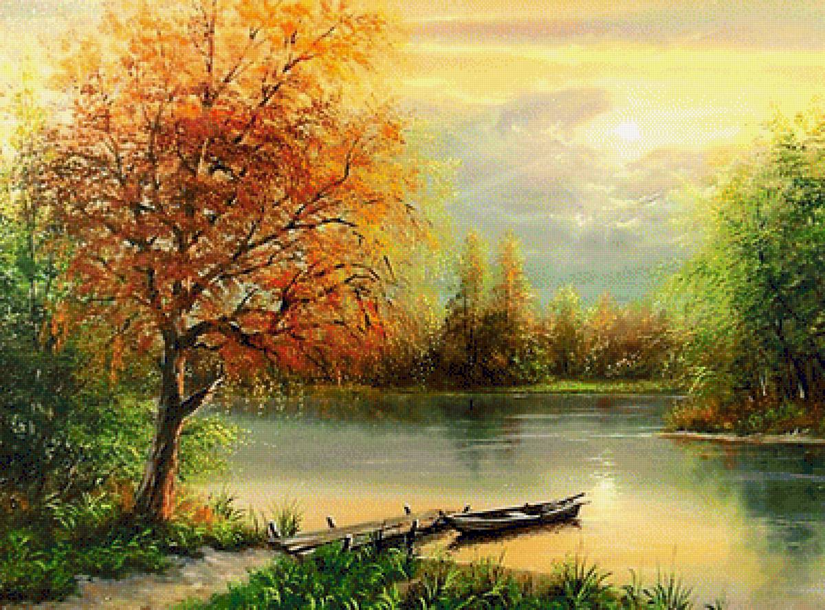 Пейзаж. - пейзаж, живопись. - предпросмотр