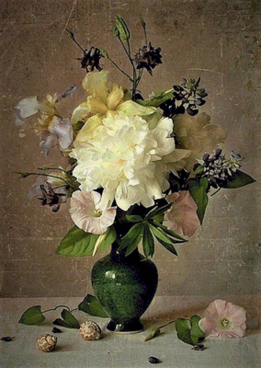 ЦВЕТОЧНЫЙ  НАТЮРМОРТ - цветочный натюрморт - предпросмотр