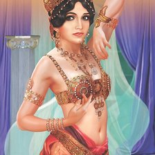 Схема вышивки «великие красавицы»