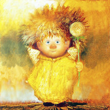 Схема вышивки «ангелок»