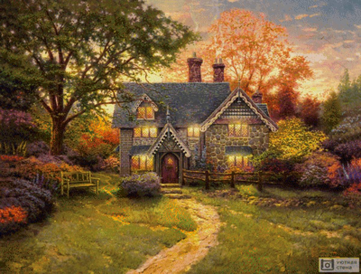 дом. - дом.замок.лес - предпросмотр