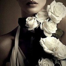 Схема вышивки «Розы.»