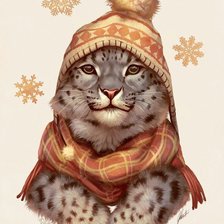 Схема вышивки «собачка»