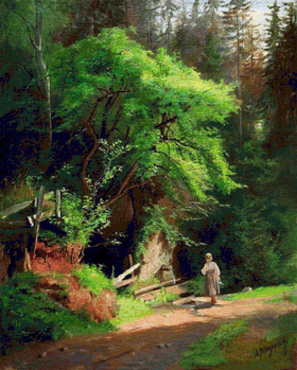 Мещерский У родника - предпросмотр